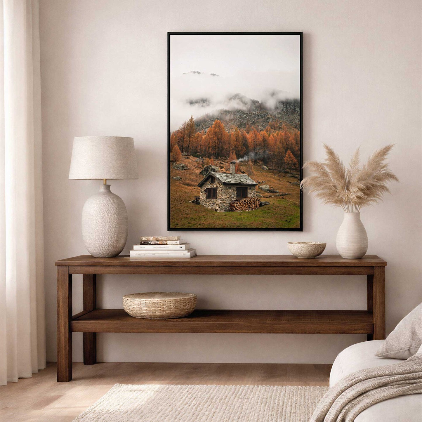 Picture of art in a room