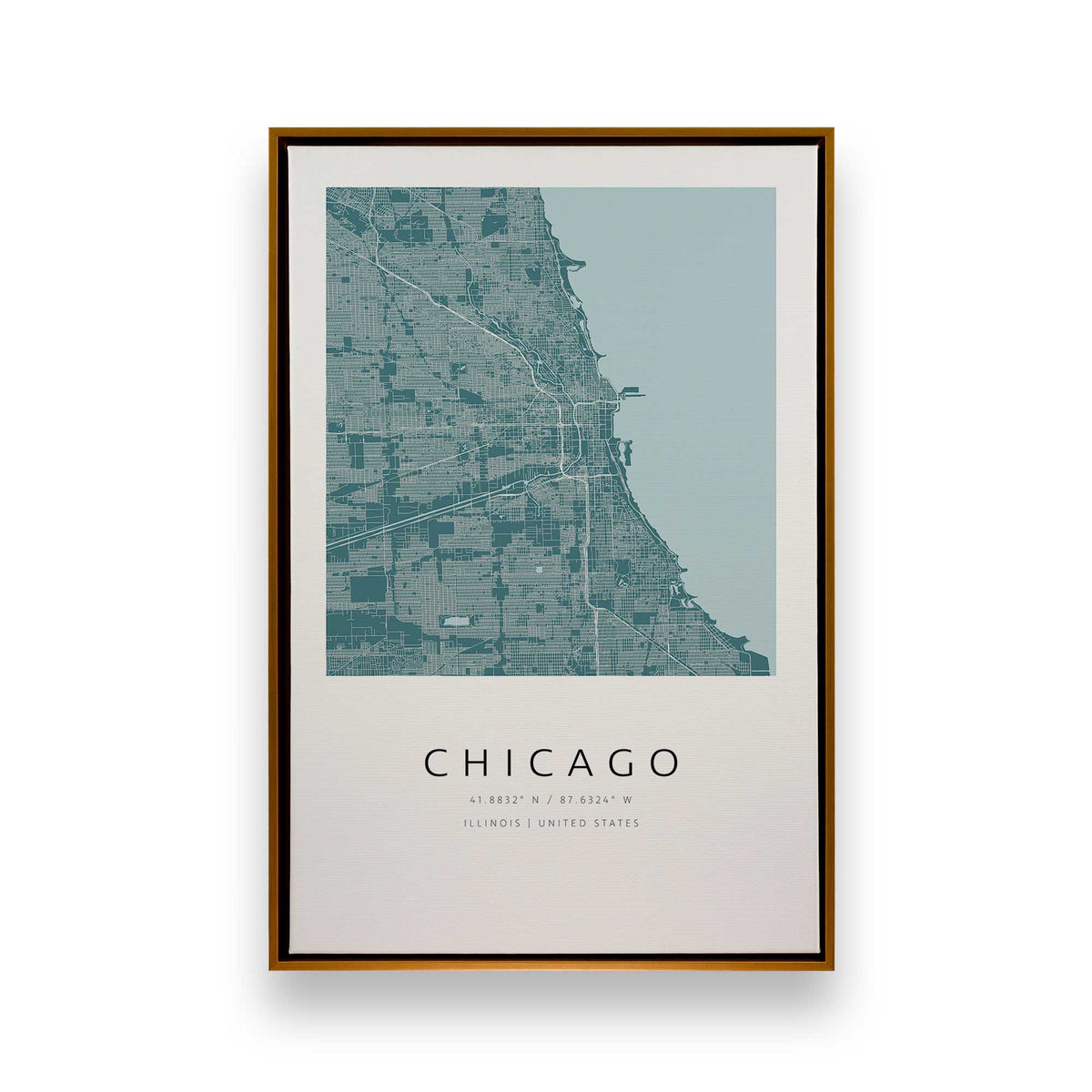[Color:Polished Gold], Picture of art in a Polished Gold frame