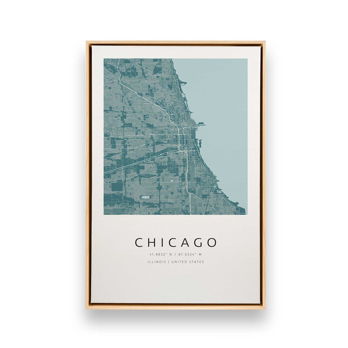 [Color:American Maple], Picture of art in an American Maple frame