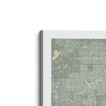 [Color:Stretched Canvas], Picture of the corner of the art