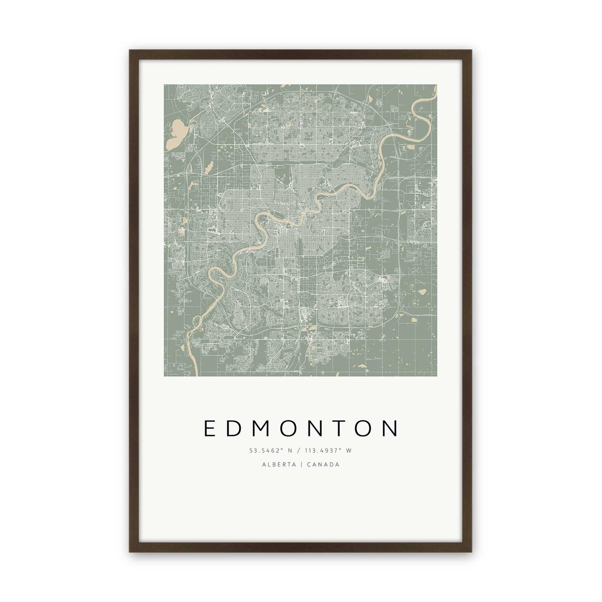 [Color:Belvinder Brown], Picture of art in a Belvinder Brown frame