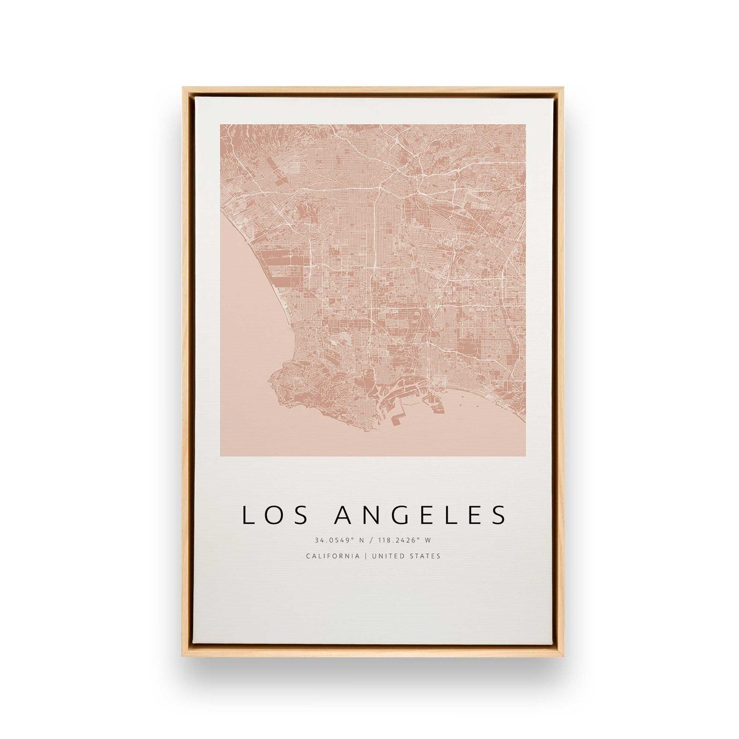 [Color:American Maple], Picture of art in a American Maple frame