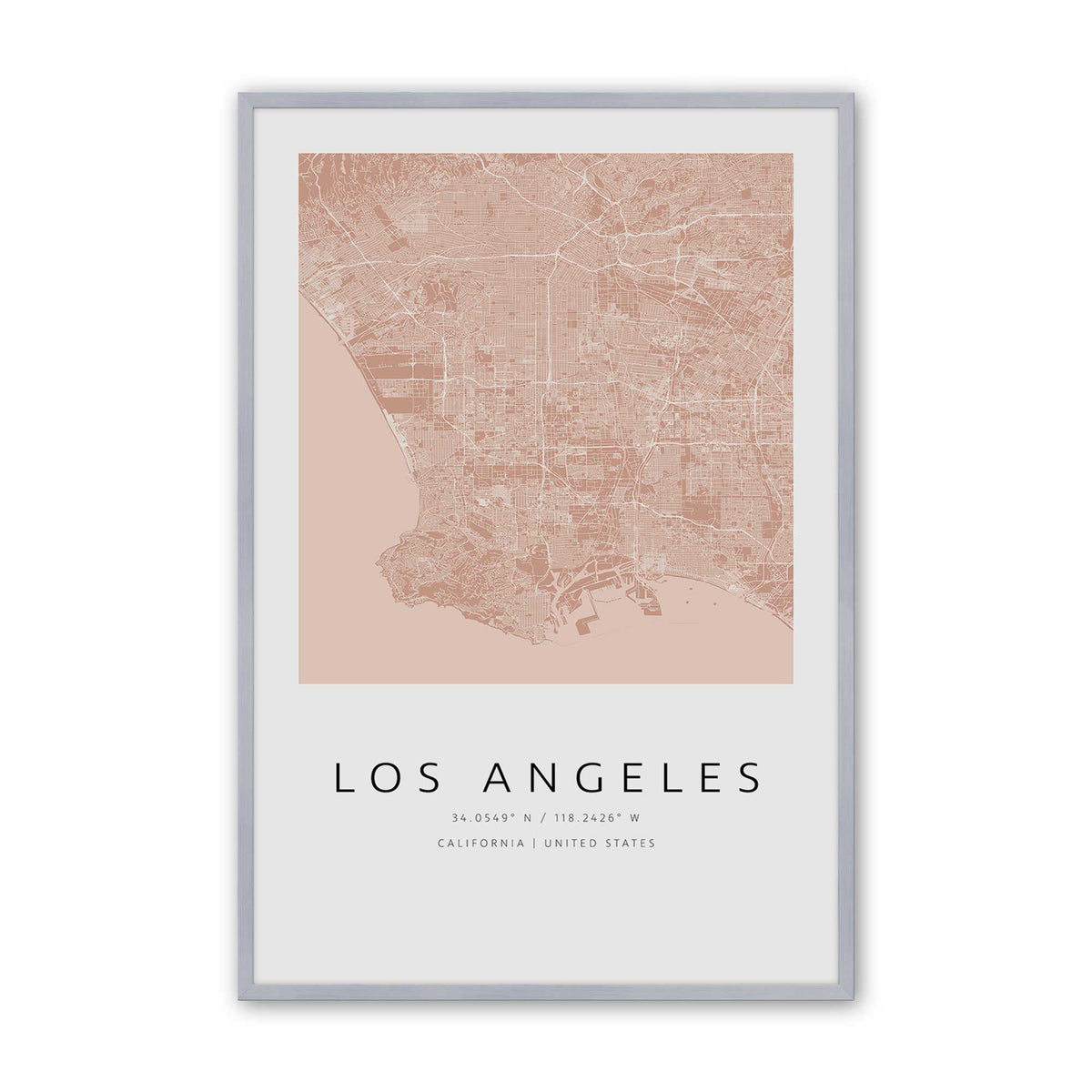 [Color:Polished Chrome], Picture of art in a Polished Chrome frame