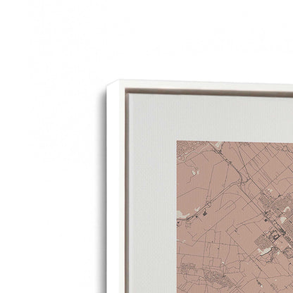 [Color:Opaque White], Picture of art in a White frame at an angle