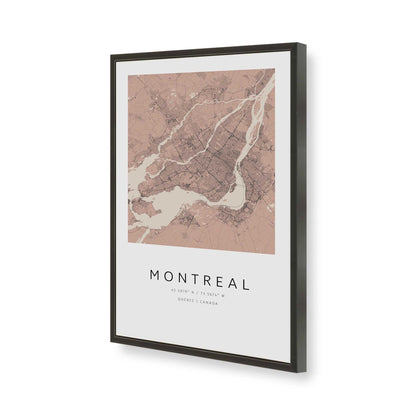 [Color:Satin Black], Picture of art in a Satin Black frame of the corner