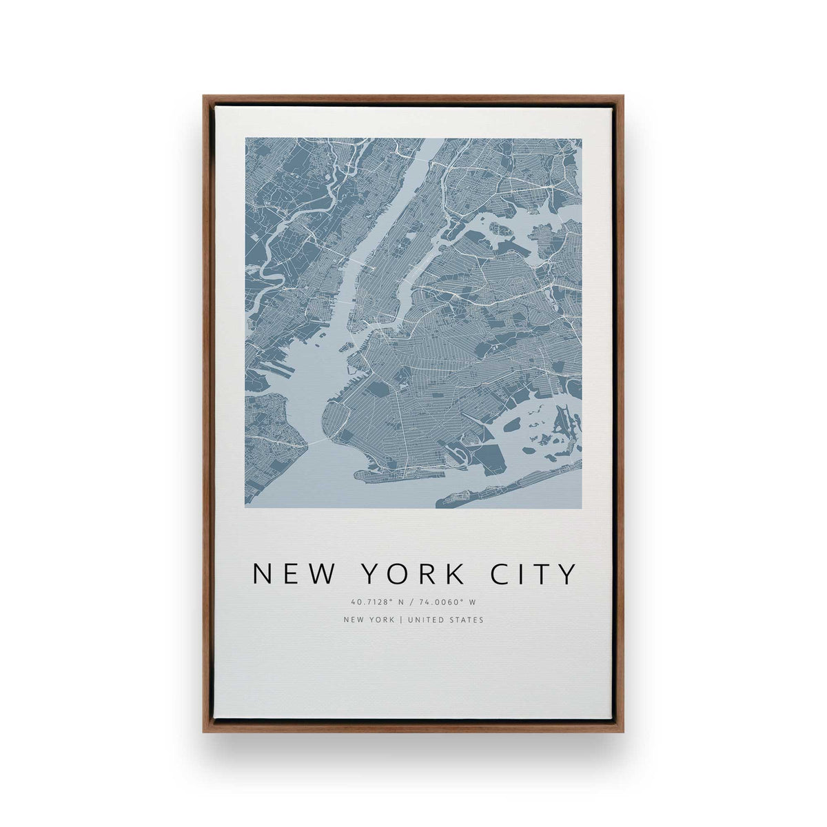 Chicago, Los Angeles & New York City Grids, Set of 3 Canvas Prints