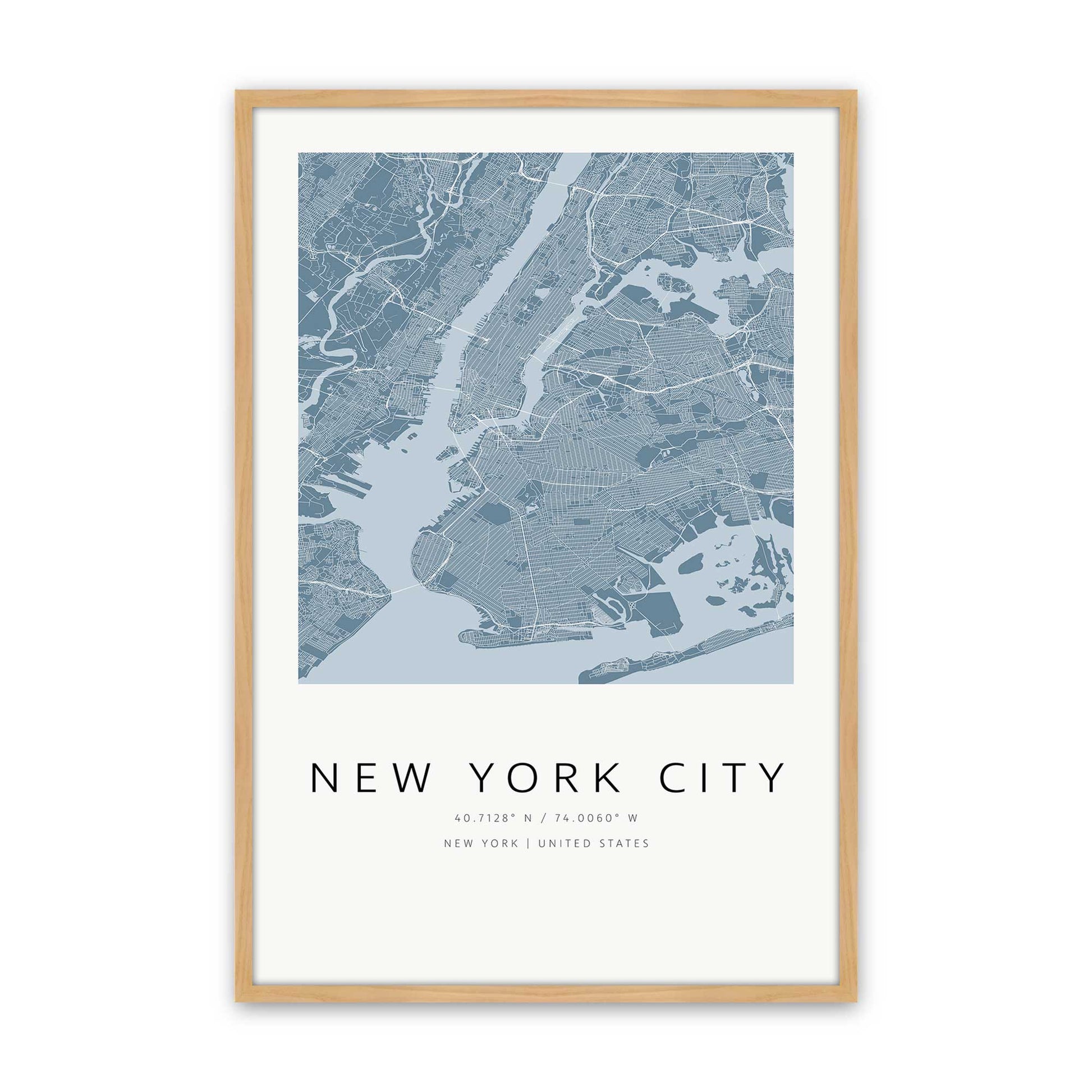 [Color:American Maple], Picture of art in a American Maple frame