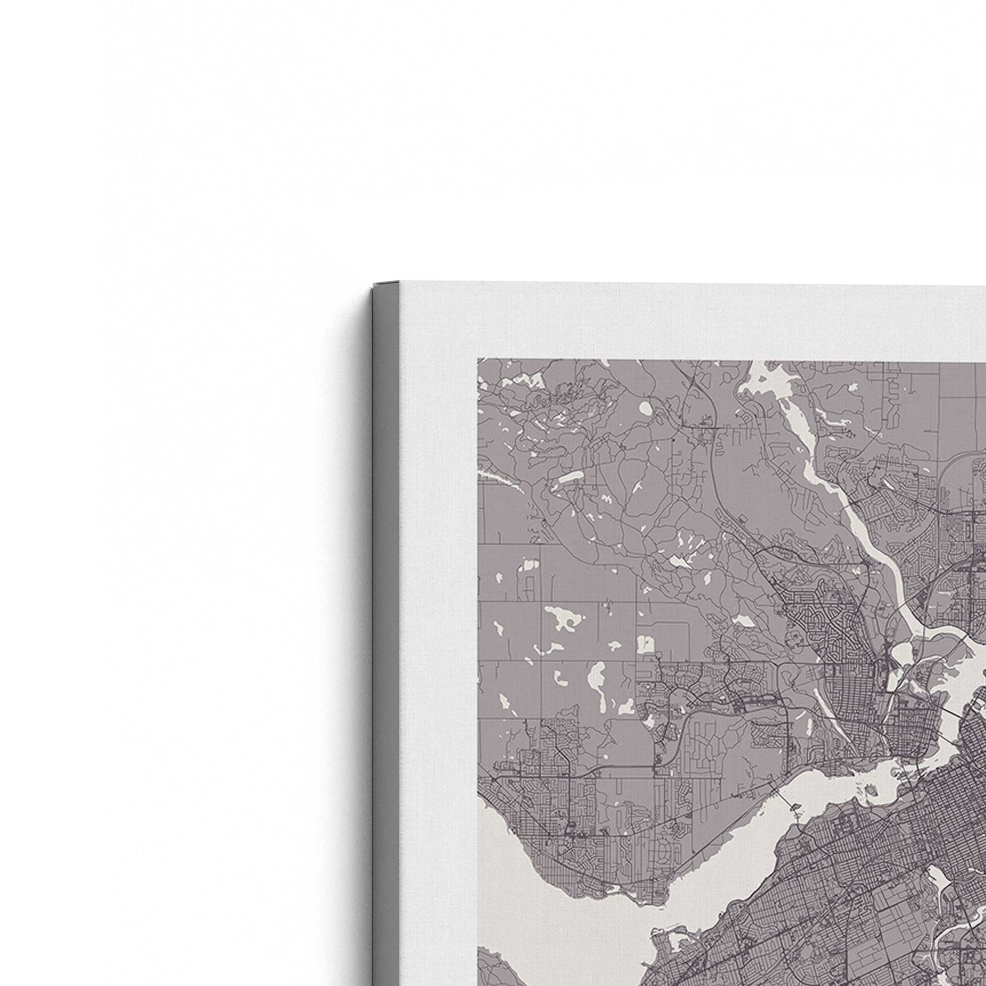 [Color:Stretched Canvas], Picture of the corner of the art