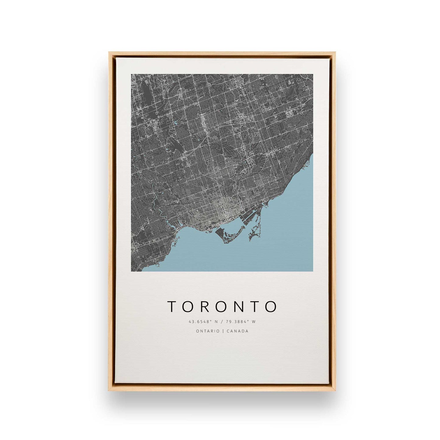 [Color:American Maple], Picture of art in a American Maple frame