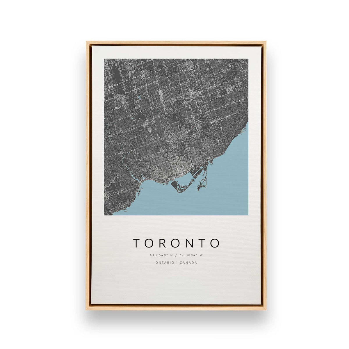 [Color:American Maple], Picture of art in a American Maple frame