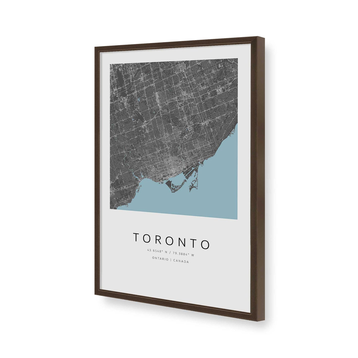 [Color:Belvinder Brown], Picture of art in a Belvinder Brown frame of the corner
