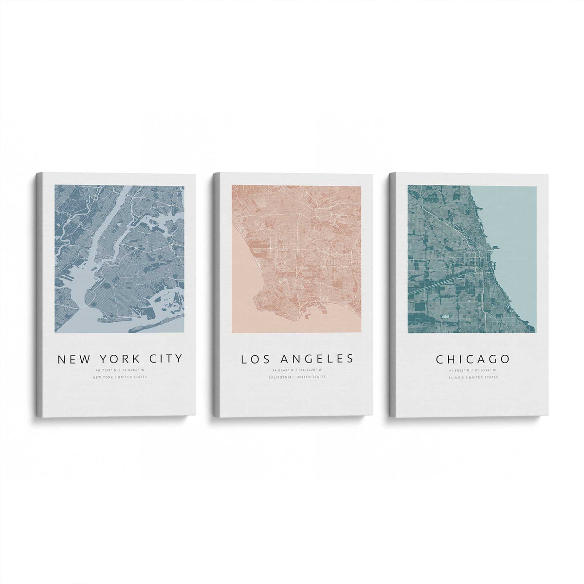 [Color:Stretched Canvas], Picture of art at an angle