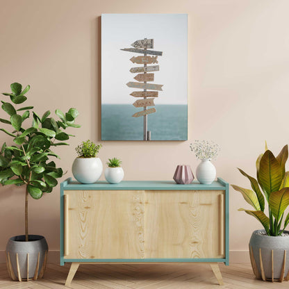 [color:Stretched Canvas], Picture of art on wall
