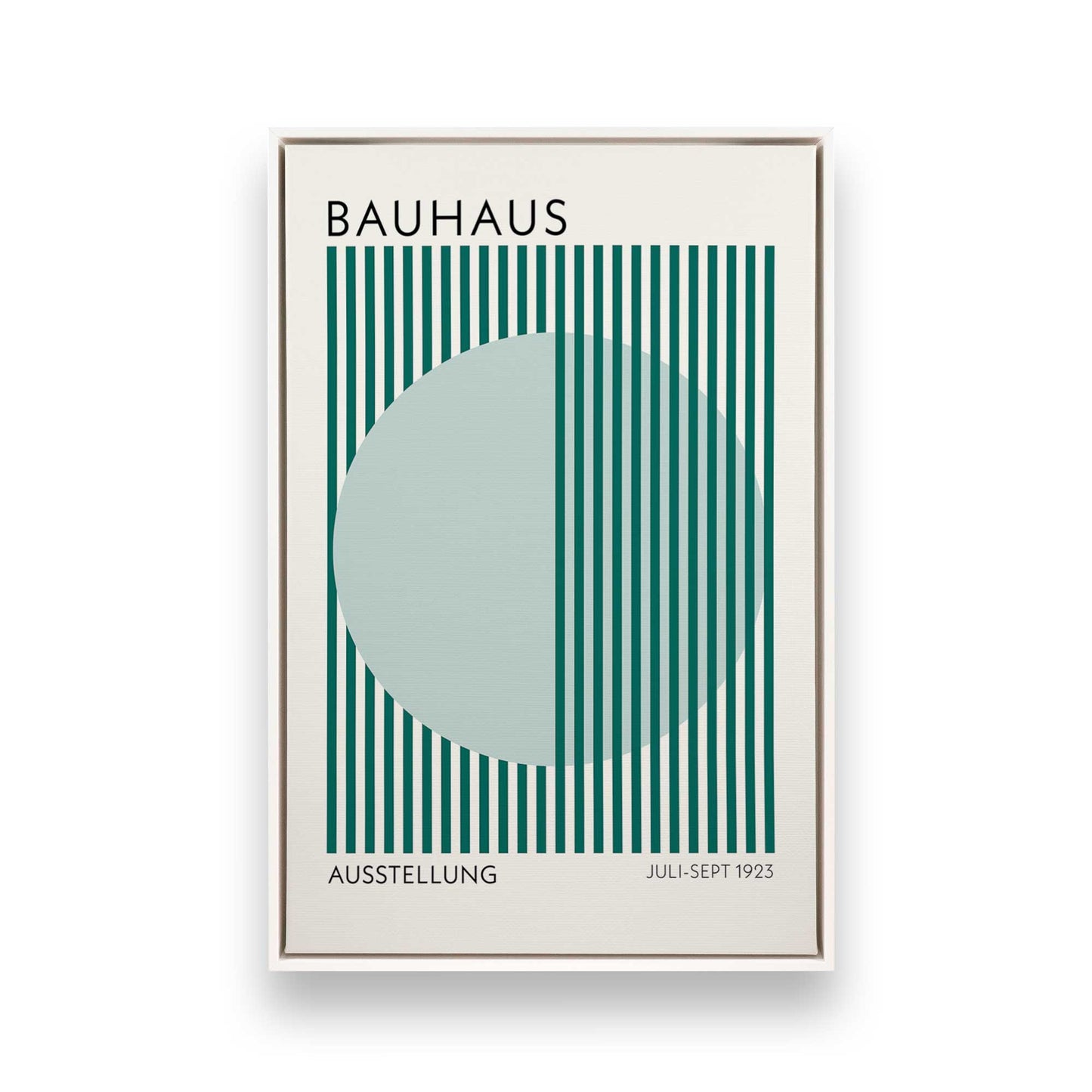 [Color:Opaque White], Picture of art in a White frame
