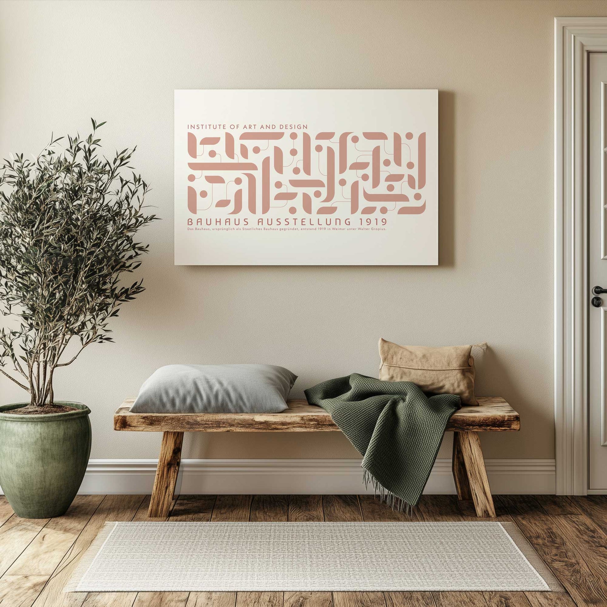 Picture of art in a room