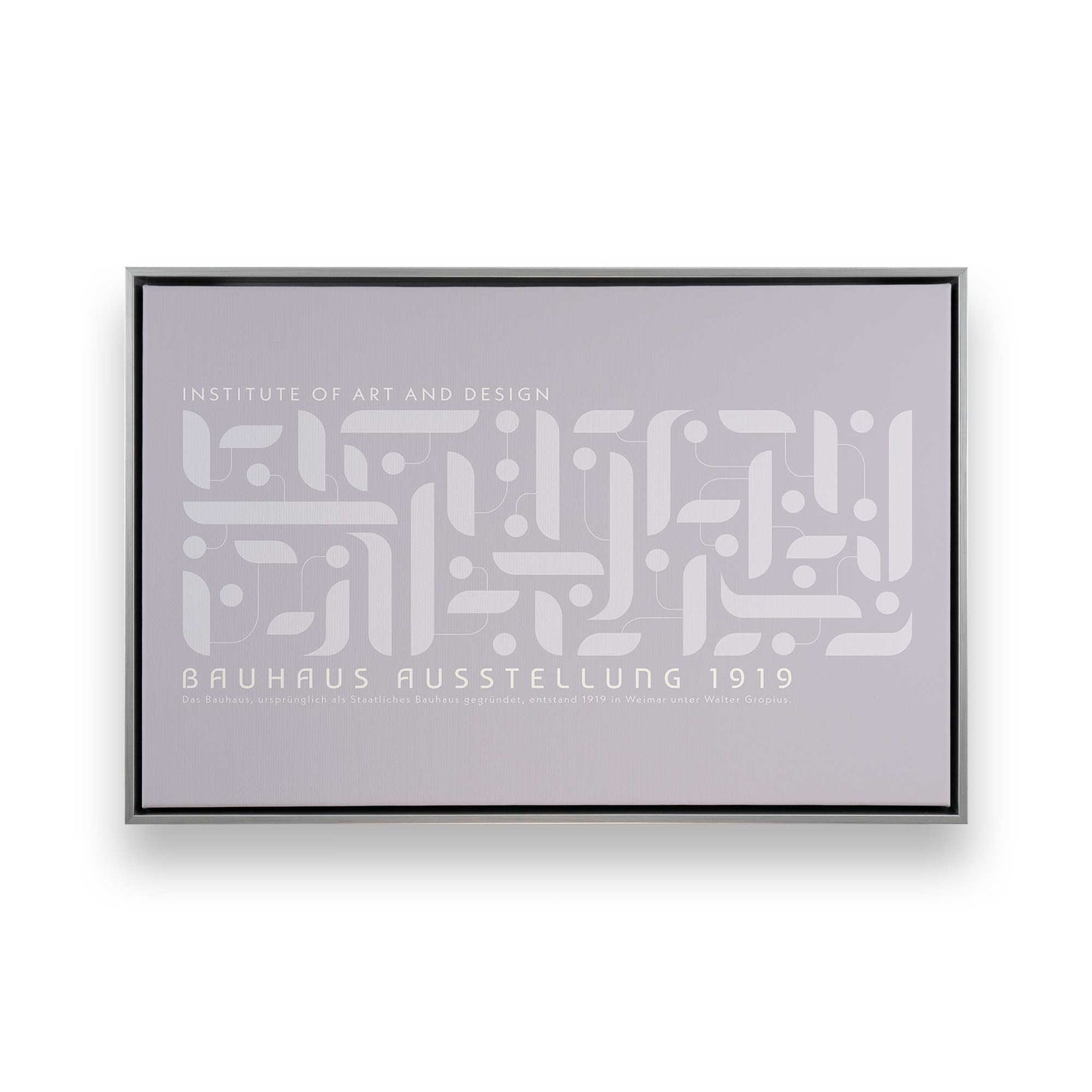 [Color:Polished Chrome], Picture of art in a Polished Chrome frame