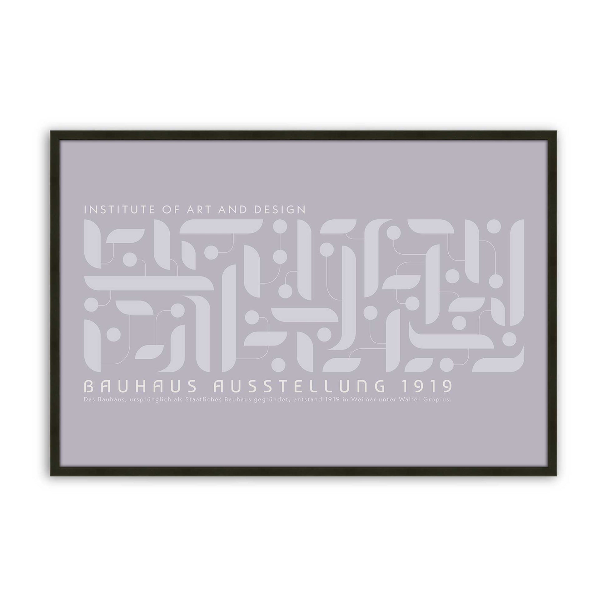 [Color:Satin Black], Picture of art in a Satin Black frame