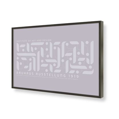 [Color:Satin Black], Picture of art in a Satin Black frame of the corner
