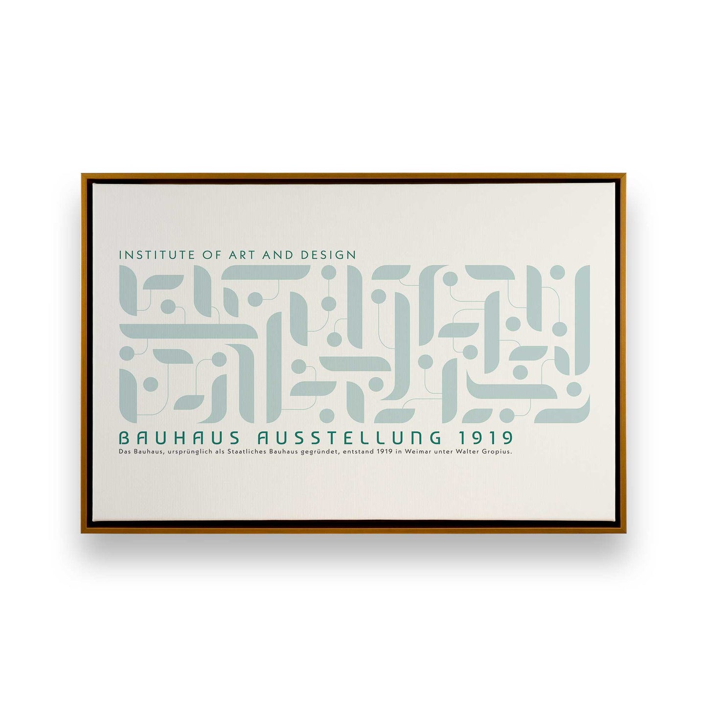 [Color:Polished Gold], Picture of art in a Polished Gold frame