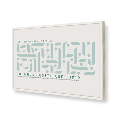 [Color:Opaque White], Picture of art in a Opaque White frame of the corner