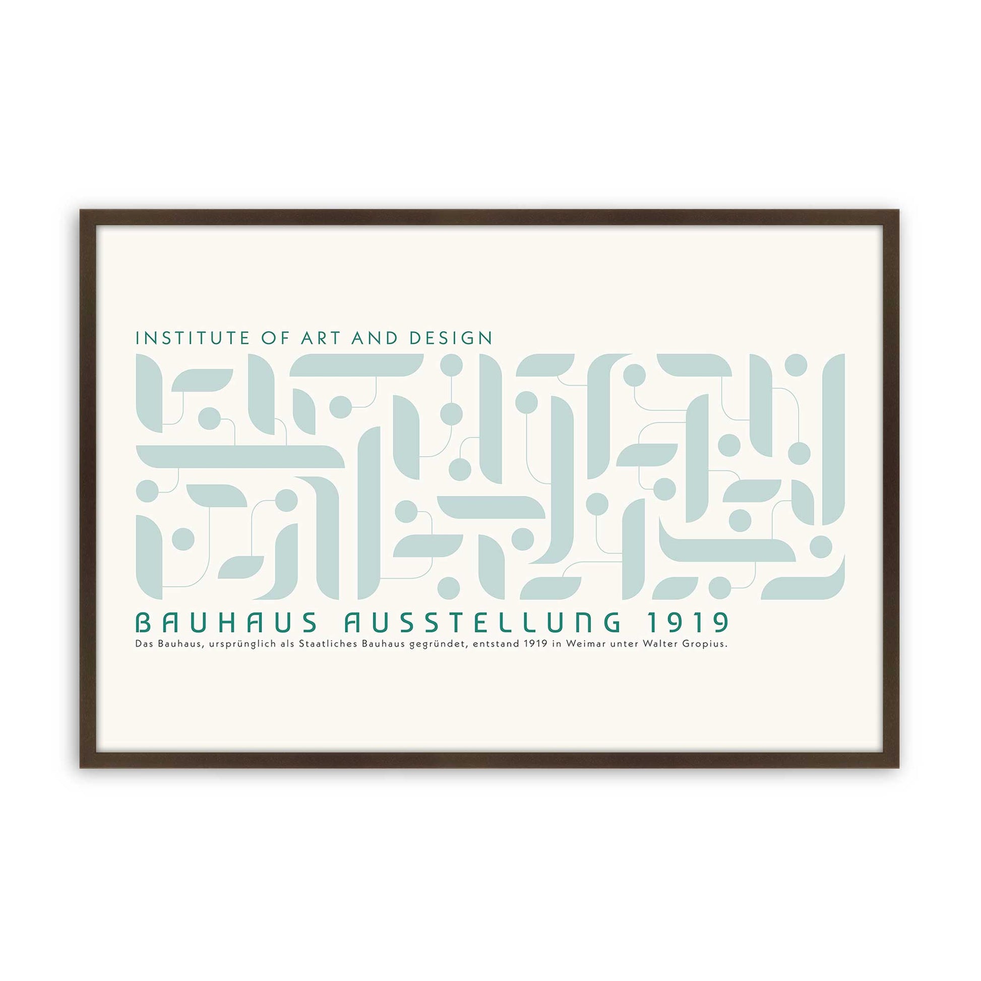 [Color:Belvinder Brown], Picture of art in a Belvinder Brown frame