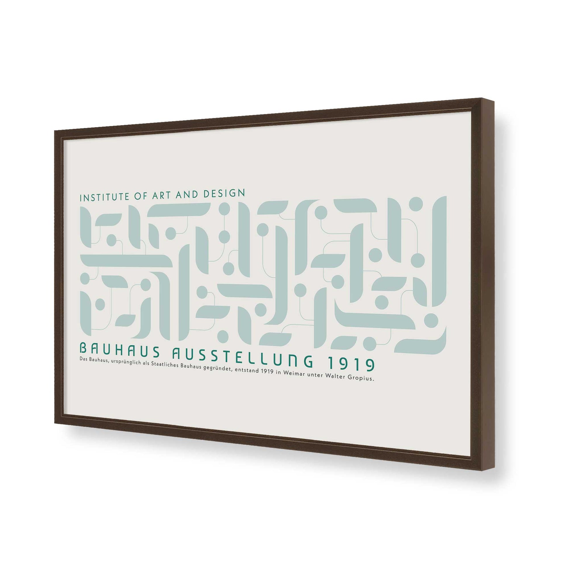 [Color:Belvinder Brown], Picture of art in a Belvinder Brown frame of the corner