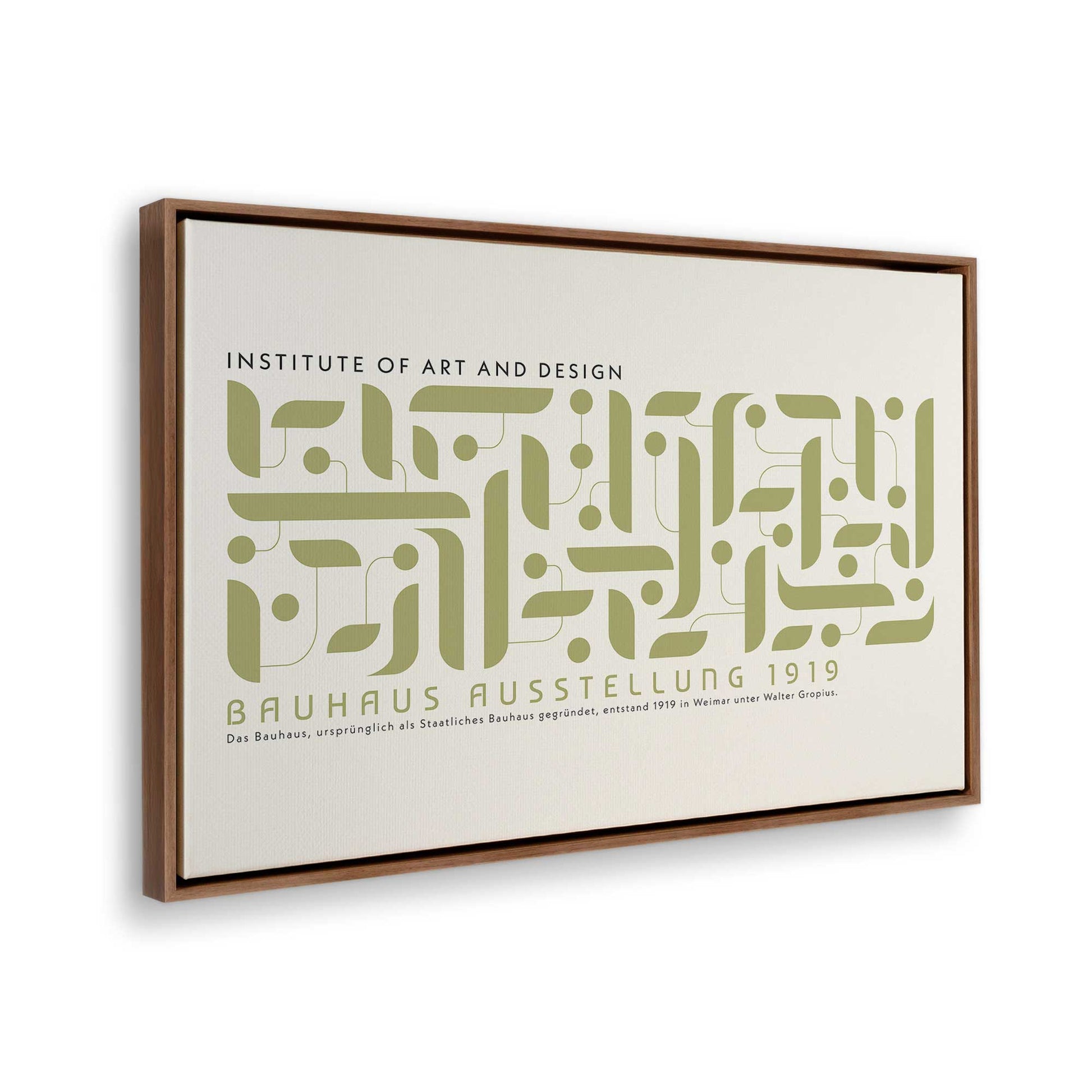 [Color:Walnut], Picture of the corner of the art