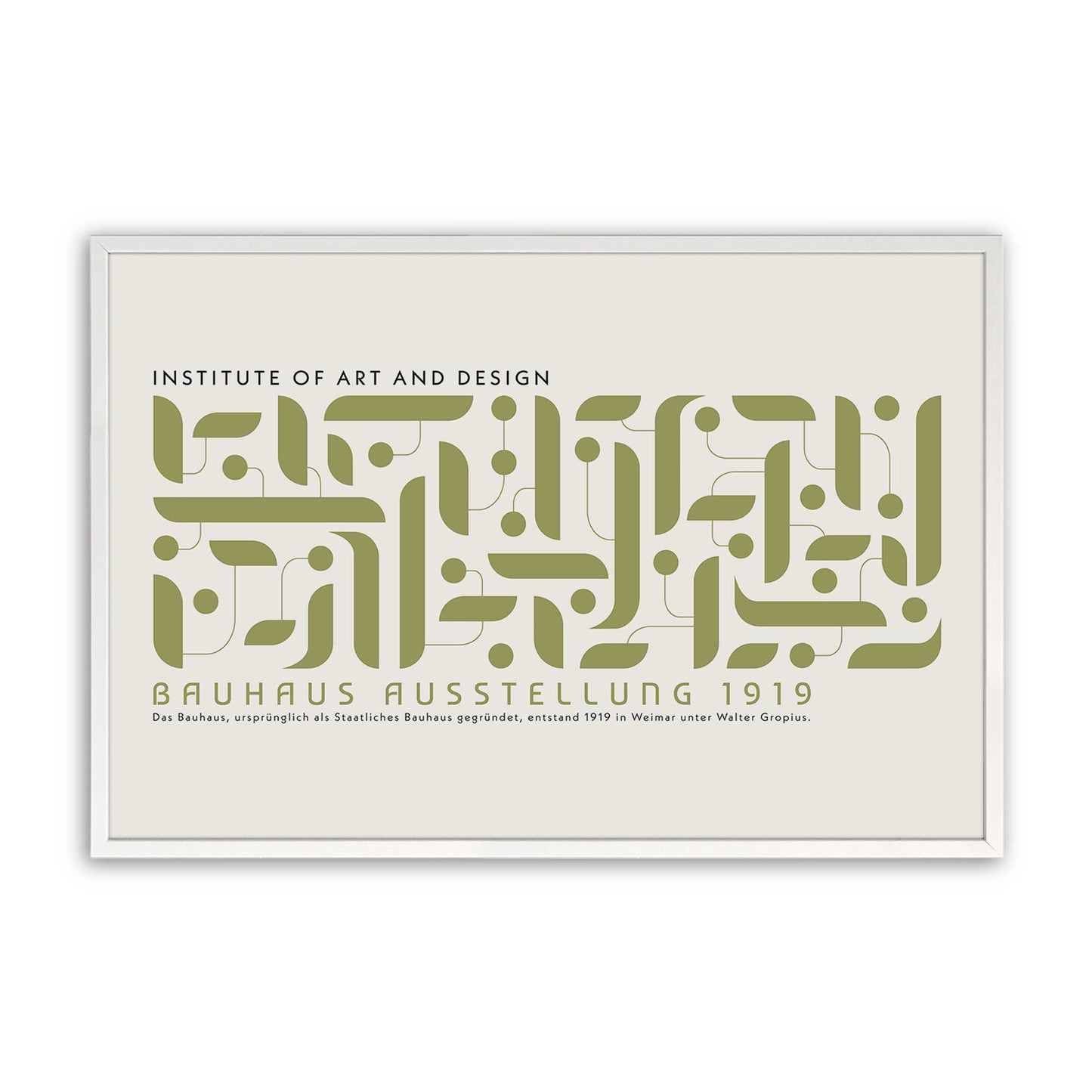 [Color:Opaque White], Picture of art in a Opaque White frame