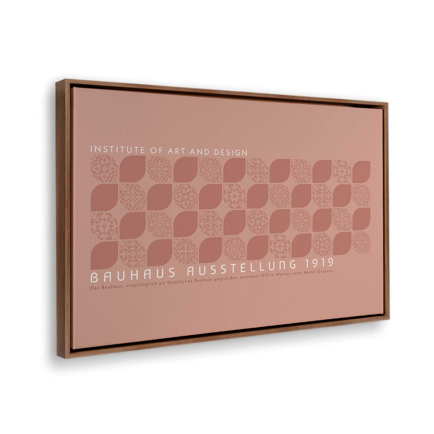[Color:Walnut], Picture of the corner of the art