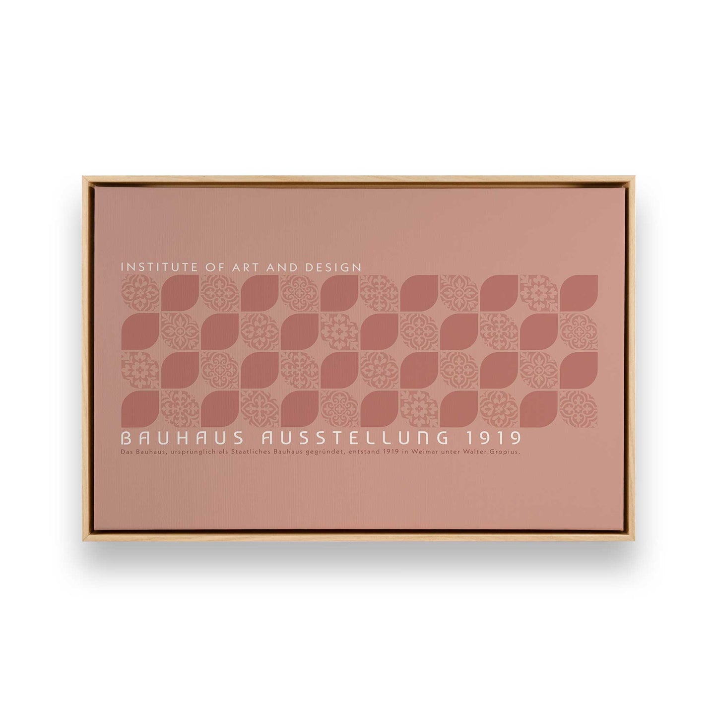 [Color:American Maple], Picture of art in a American Maple frame