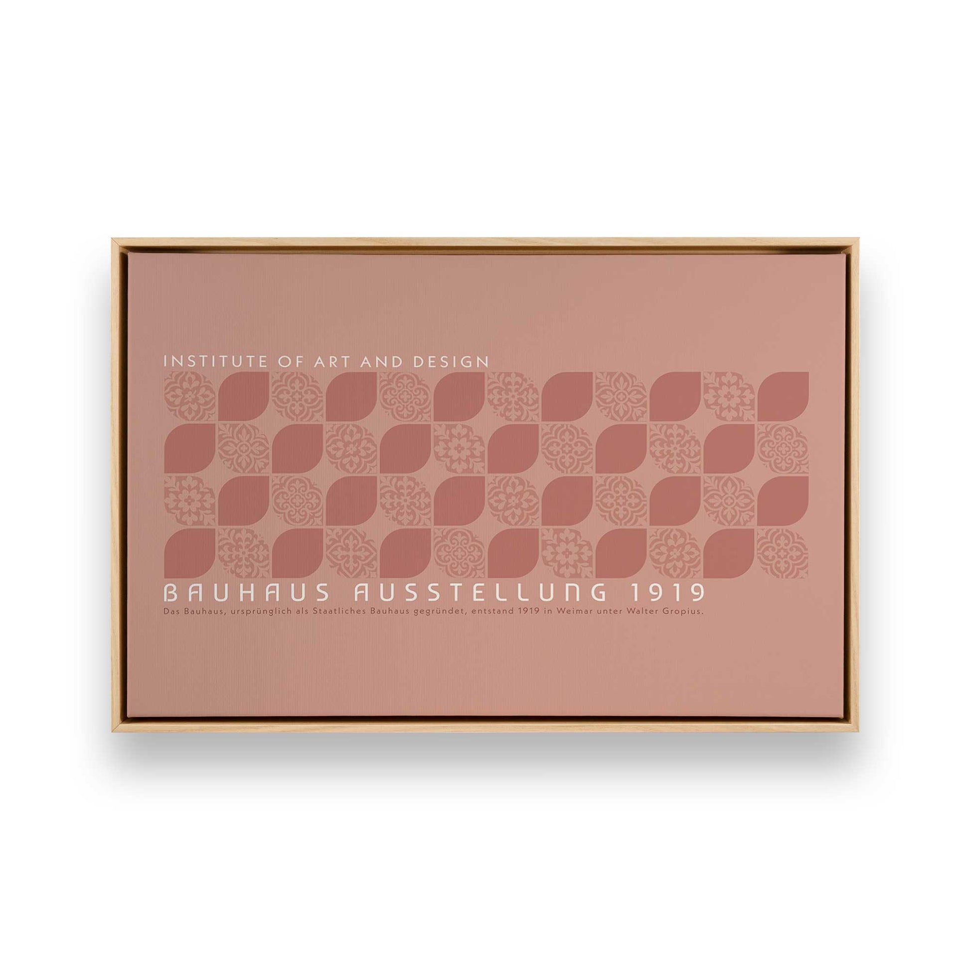 [Color:American Maple], Picture of art in a American Maple frame