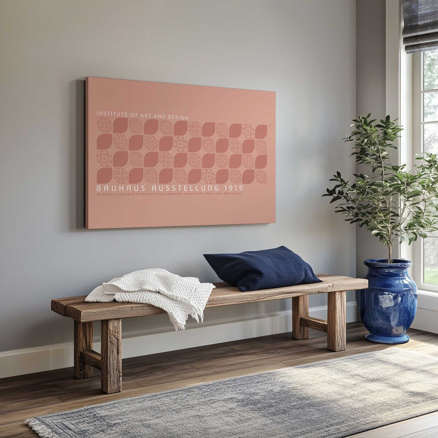 Picture of art in a room