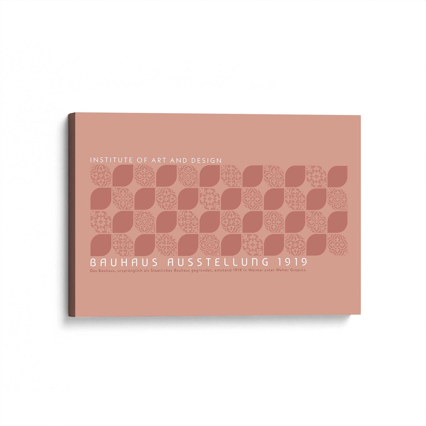 [Color:Stretched Canvas], Picture of art at an angle