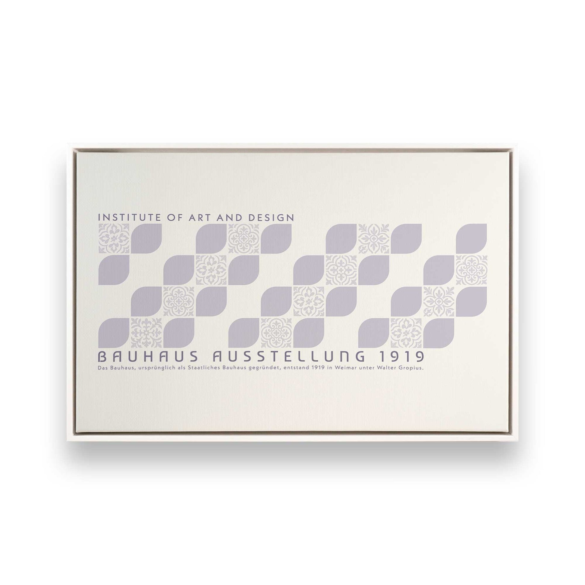 [Color:Opaque White], Picture of art in a White frame