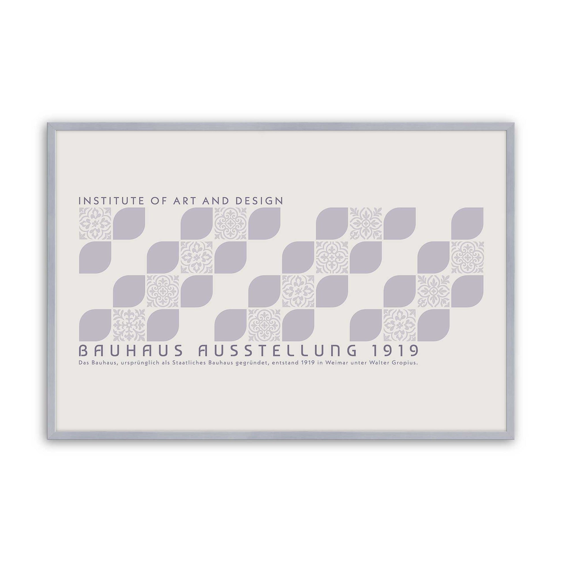 [Color:Polished Chrome], Picture of art in a Polished Chrome frame