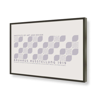 [Color:Satin Black], Picture of art in a Satin Black frame of the corner