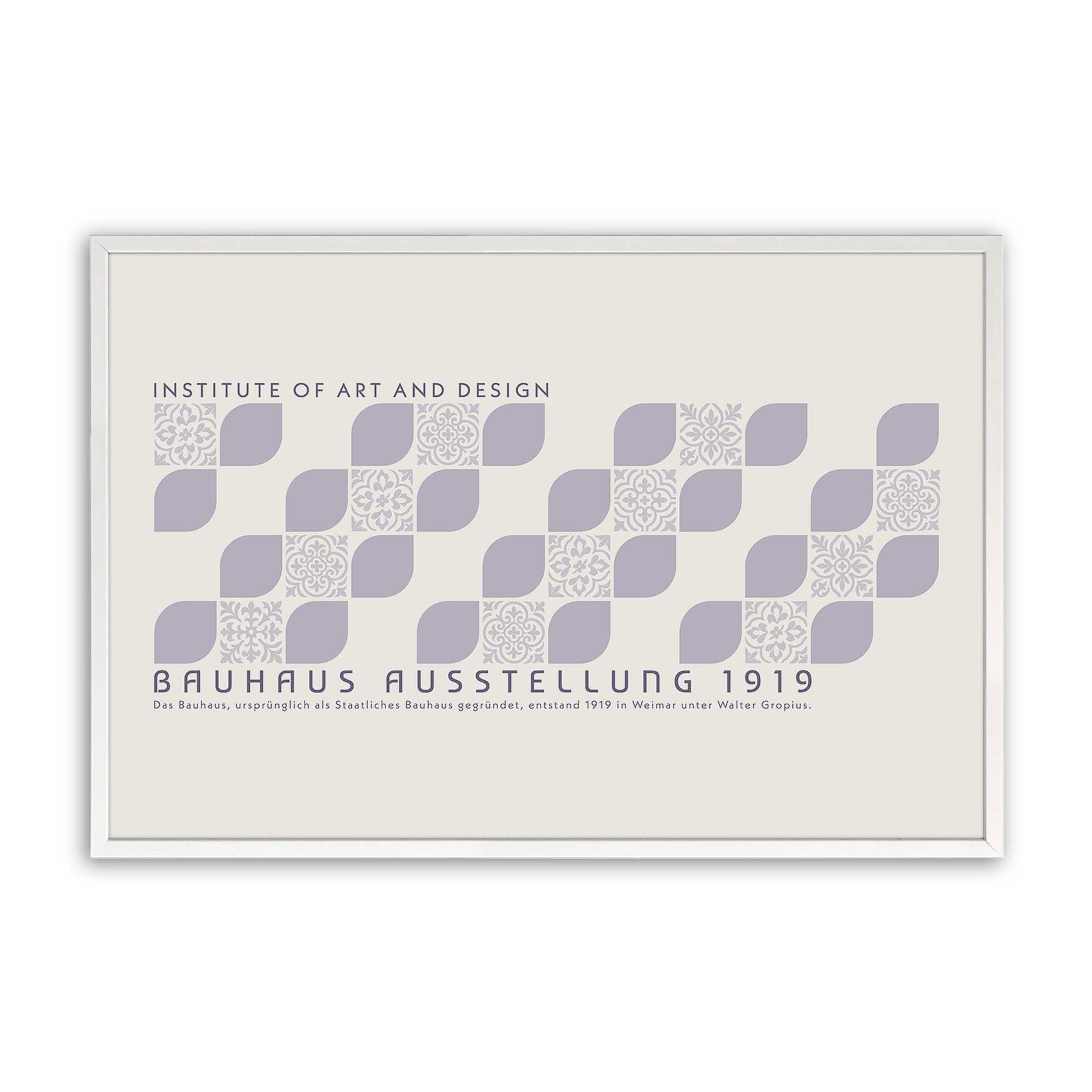[Color:Opaque White], Picture of art in a Opaque White frame