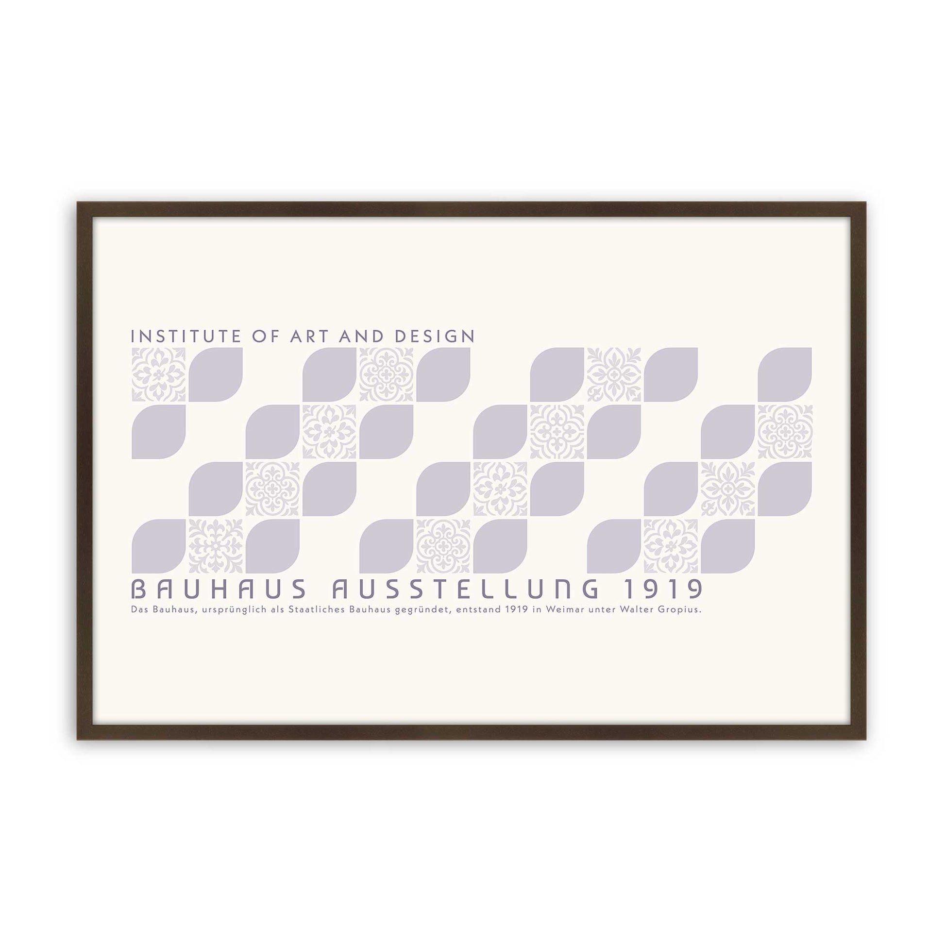 [Color:Belvinder Brown], Picture of art in a Belvinder Brown frame