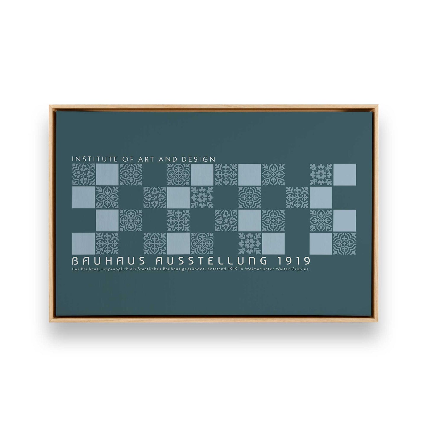 [Color:American Maple], Picture of art in a American Maple frame