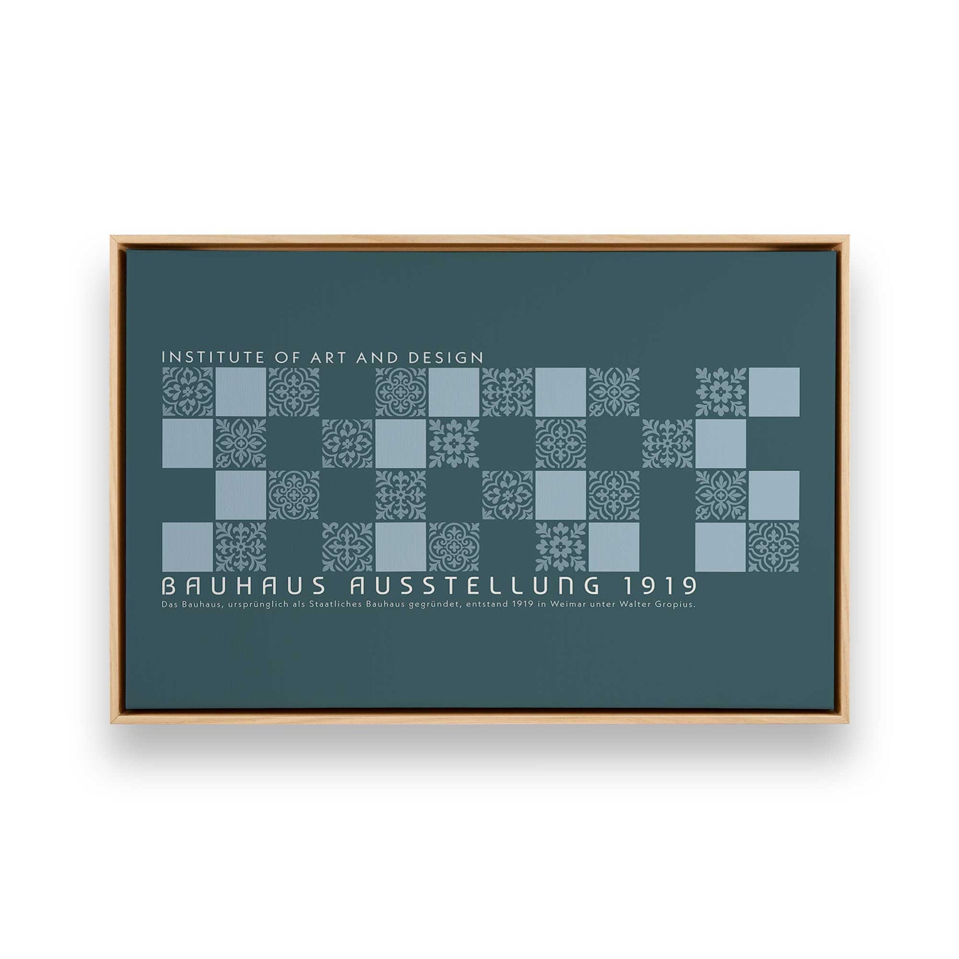 [Color:American Maple], Picture of art in a American Maple frame