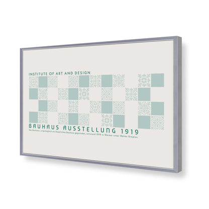 [Color:Polished Chrome], Picture of art in a Polished Chrome frame of the corner
