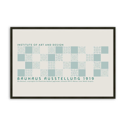 [Color:Satin Black], Picture of art in a Satin Black frame