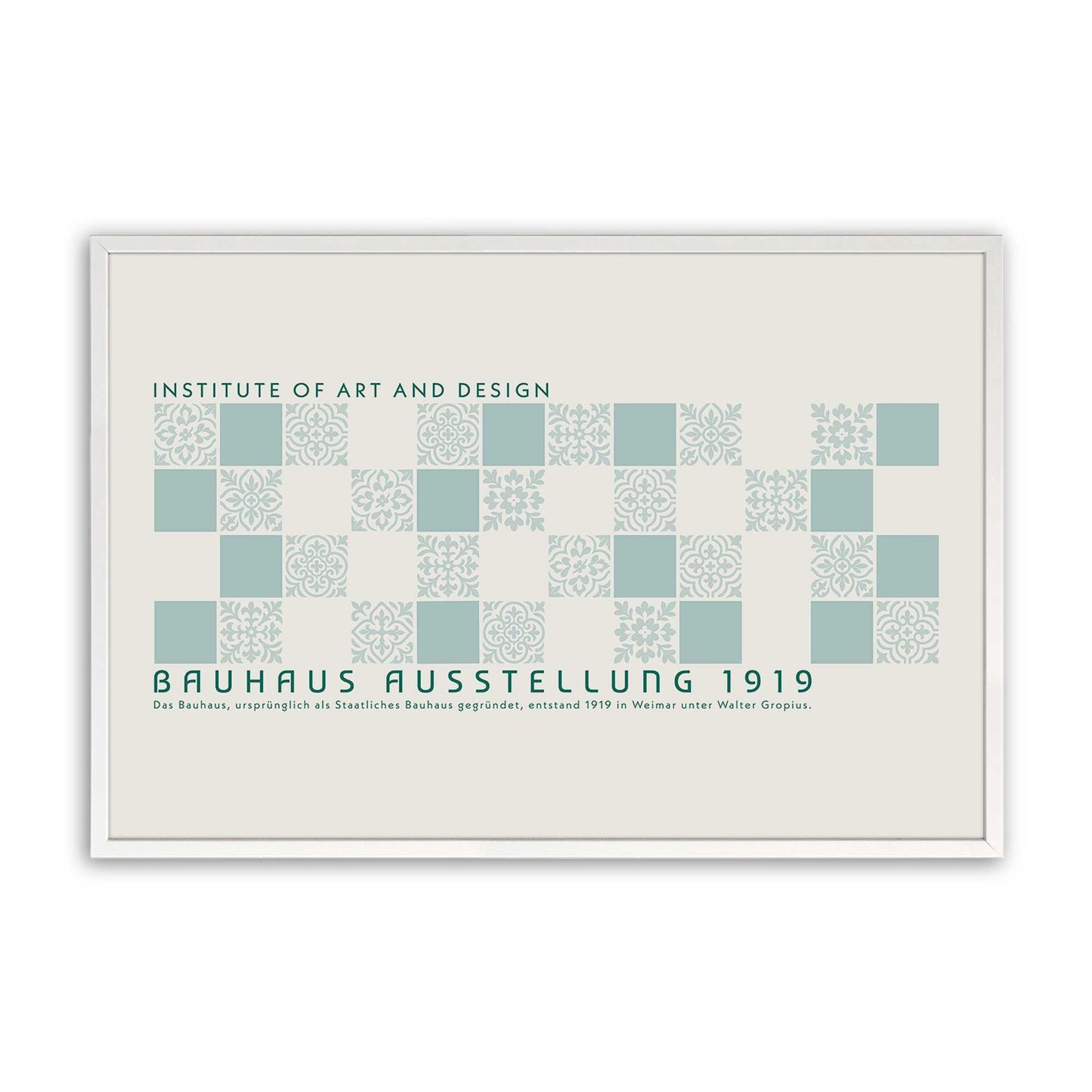 [Color:Opaque White], Picture of art in a Opaque White frame