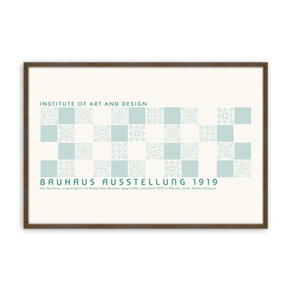[Color:Walnut], Picture of art in a Walnut frame
