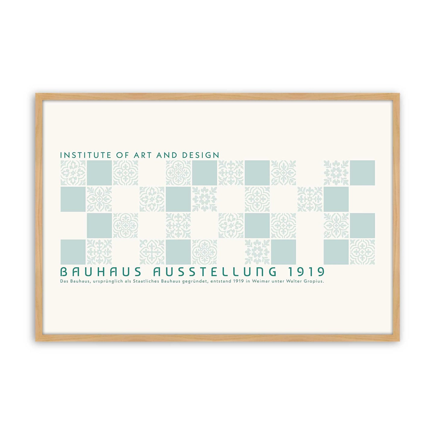 [Color:American Maple], Picture of art in a American Maple frame