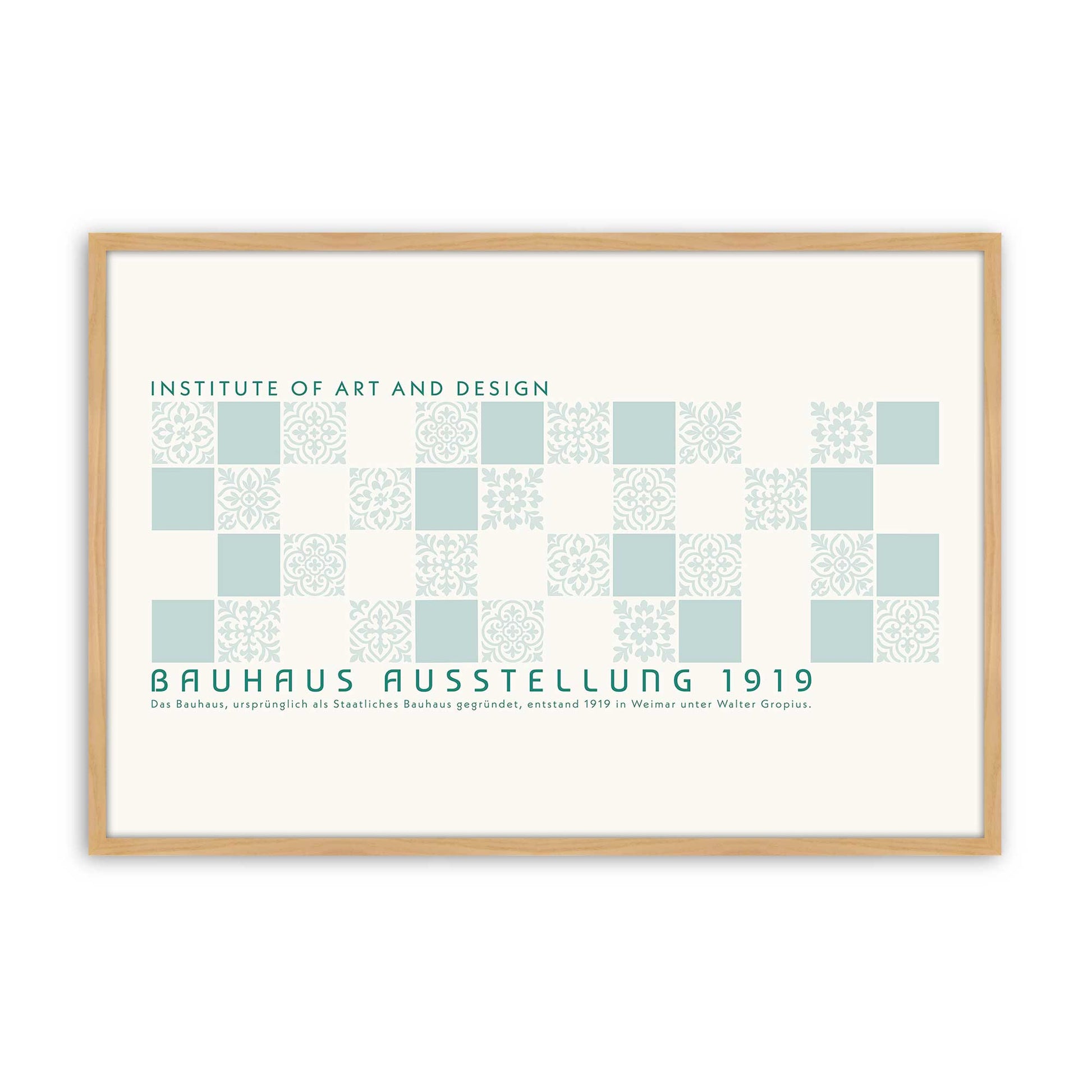 [Color:American Maple], Picture of art in a American Maple frame