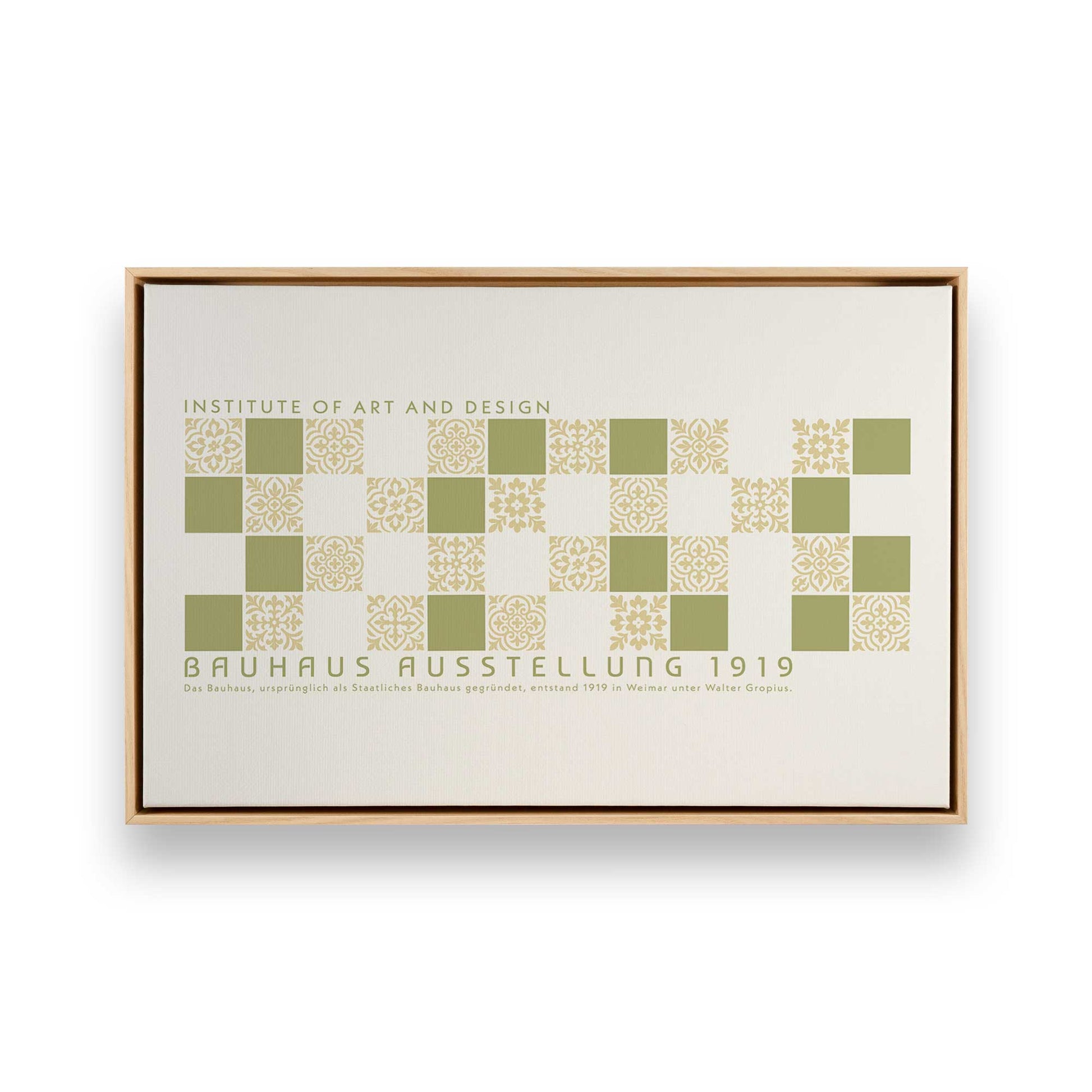 [Color:American Maple], Picture of art in a American Maple frame