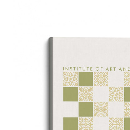 [Color:Stretched Canvas], Picture of the corner of the art