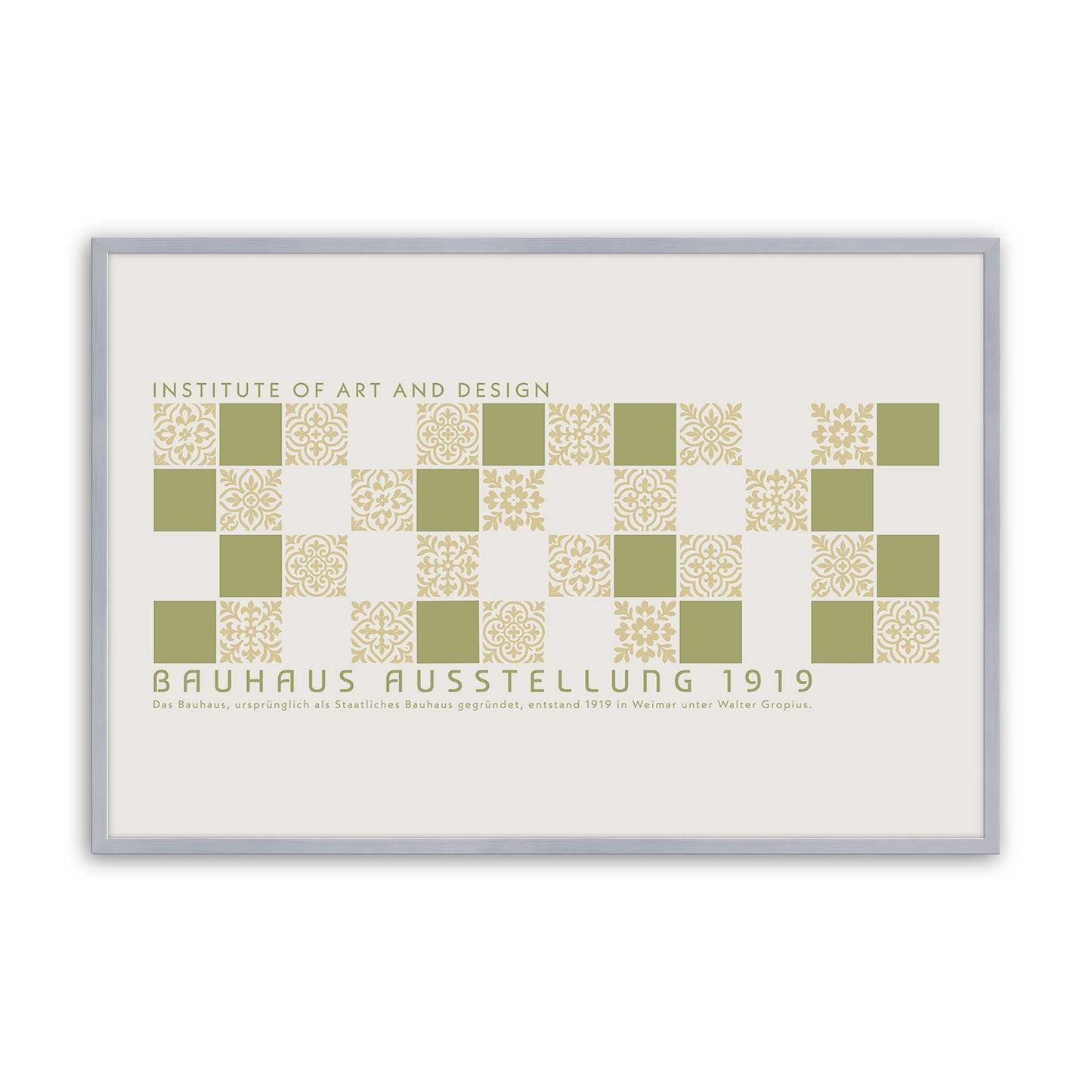 [Color:Polished Chrome], Picture of art in a Polished Chrome frame