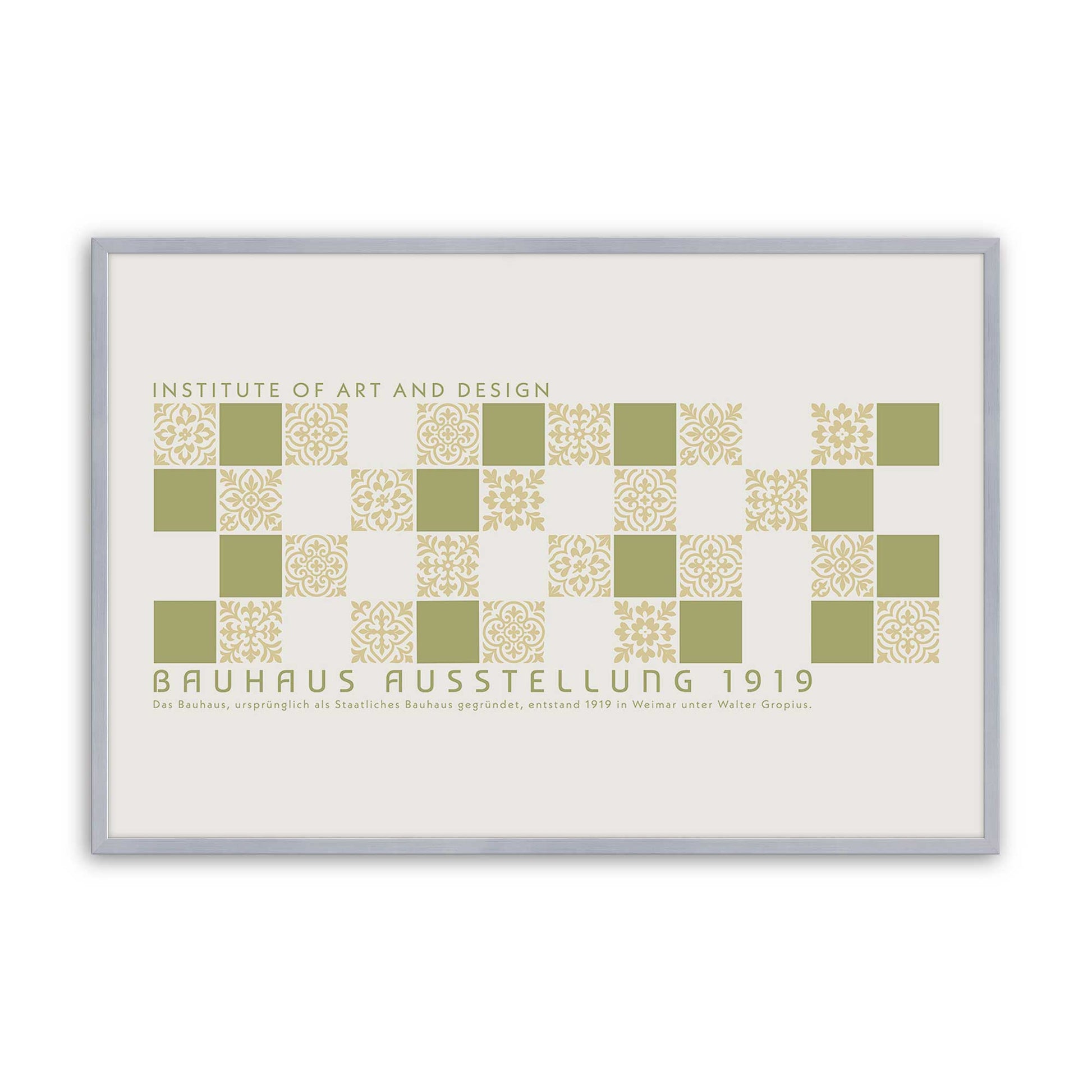 [Color:Polished Chrome], Picture of art in a Polished Chrome frame
